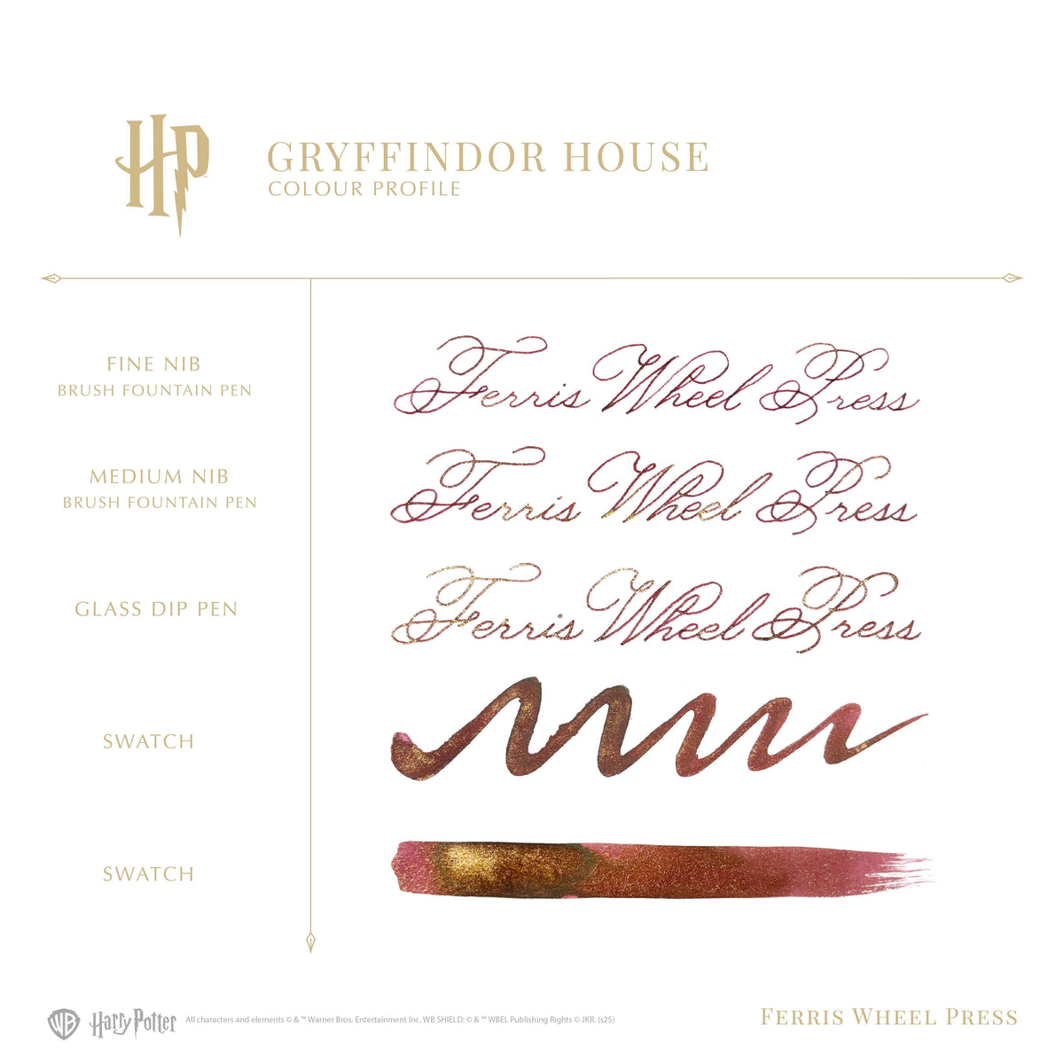 Warner Bros. | Harry Potter | Houses of Hogwarts™ 38ml Ink | Gryffindor House