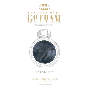 Shadows over Gotham City | Limited Edition Bat Signal Signature Ink 38ml - Ferris Wheel Press