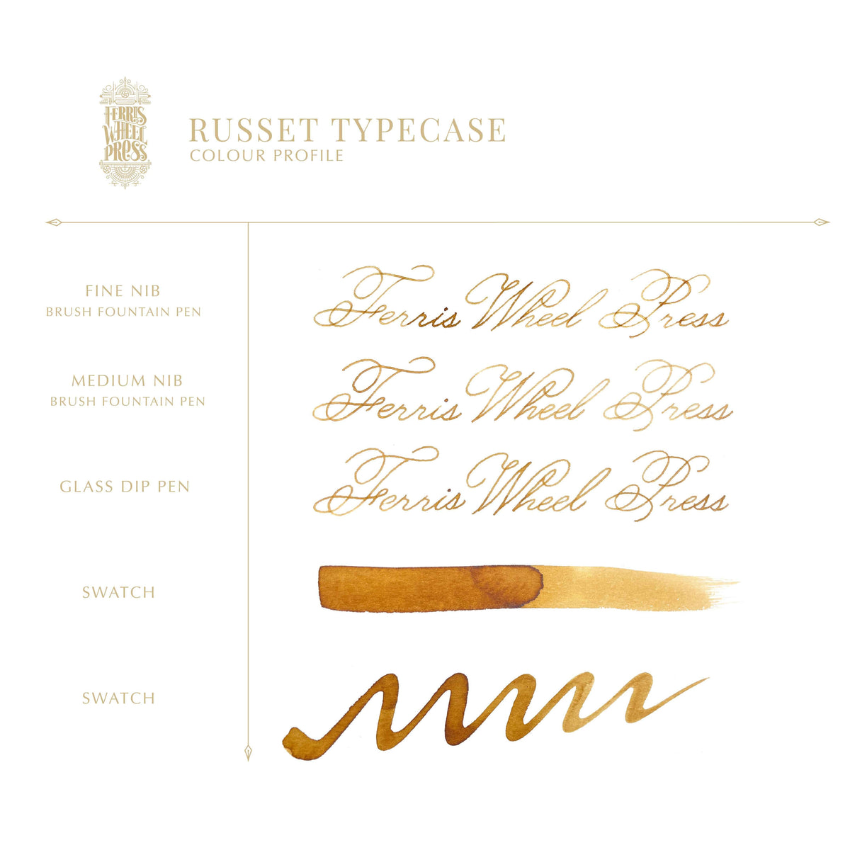 Everyday Collection | Russet Typecase 10ml Ink