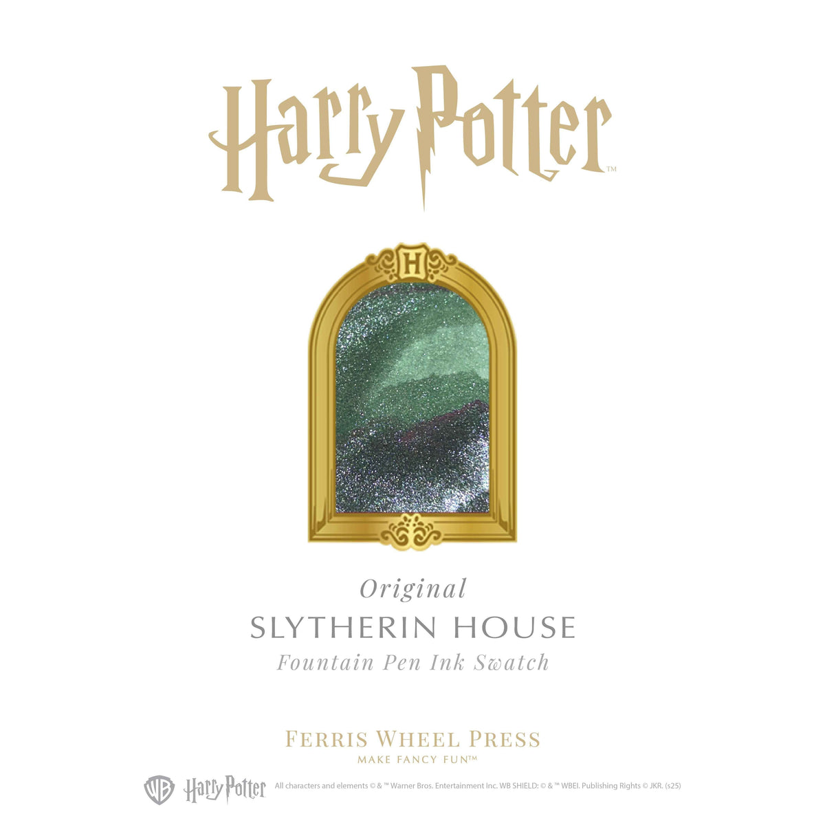 Warner Bros. | Harry Potter | Carousel Pen and Ink Set | Slytherin House